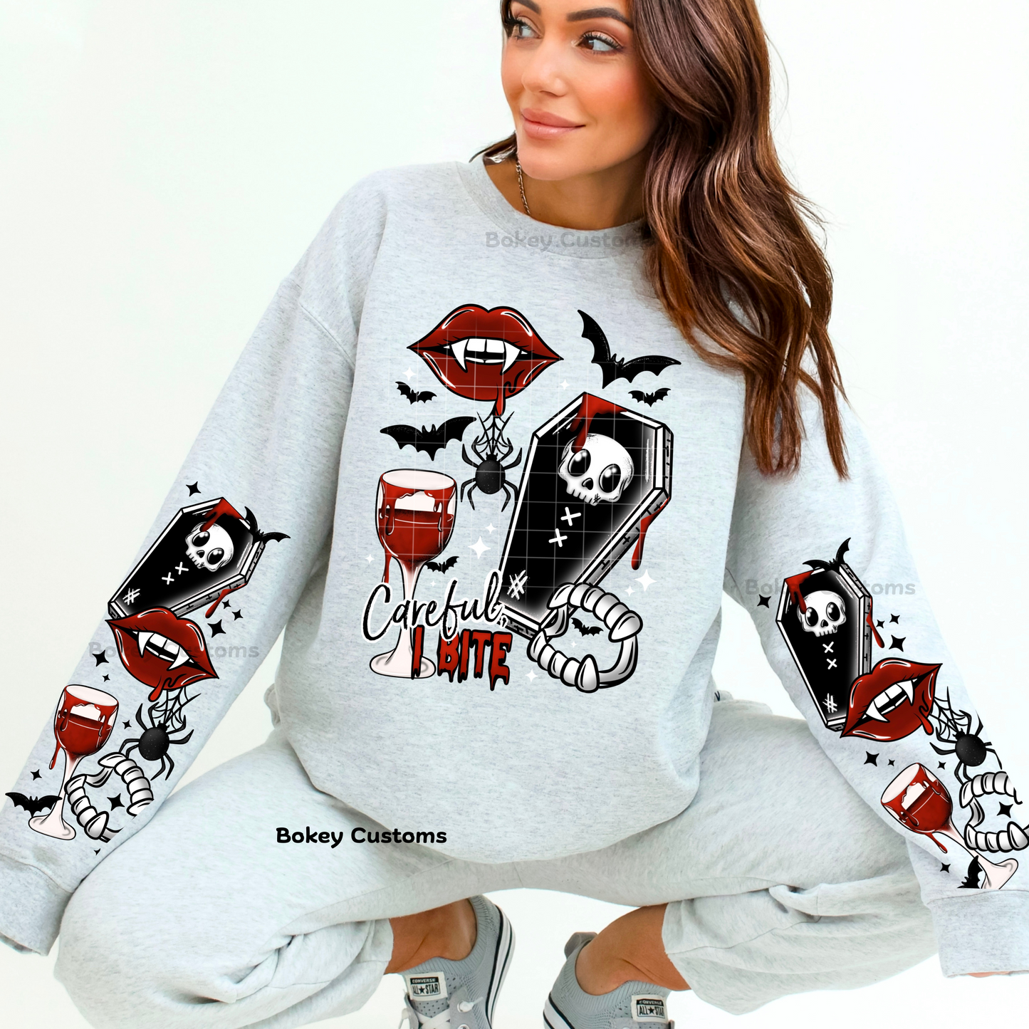 Halloween Vampire Sweatshirt