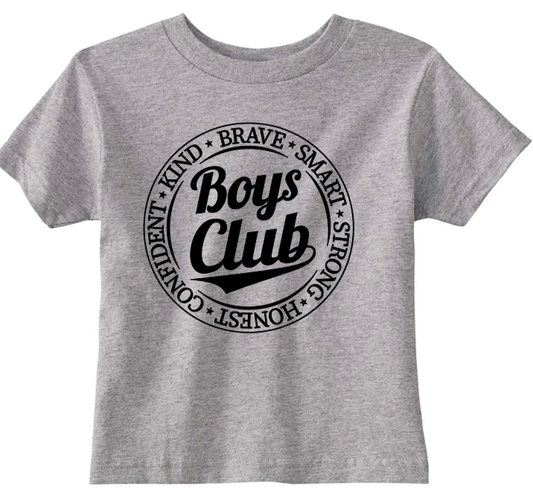Boys Club Toddler Tee