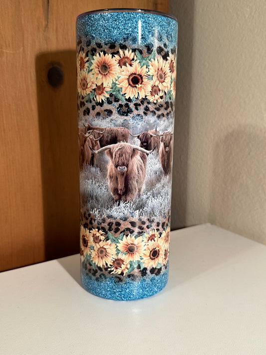 Highland Cow 20oz Tumbler