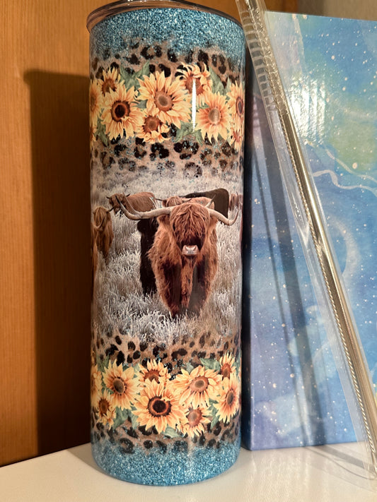 Highland Cow 20oz Tumbler