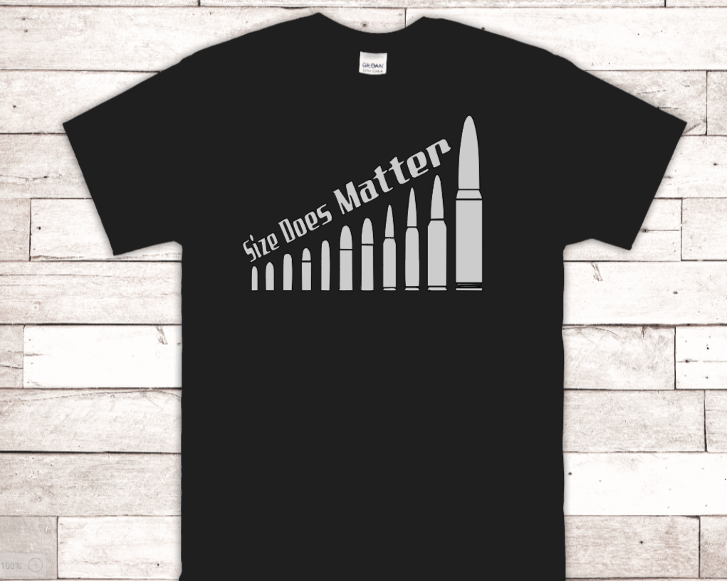 Size Does Matter Ammo Shirt